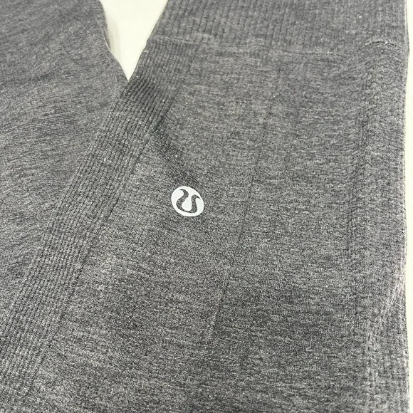 Lululemon Women’s Leggings Full Length  Size 4 Gray Yoga Running - Picture 2 of 10